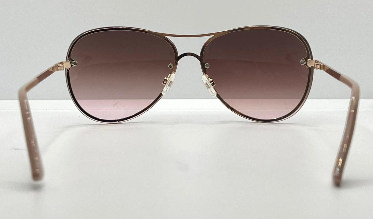 Tahari Th651 Gldnd – Hhth 0226-R - Gold|Nude Aviator W|Gradient Lenses- Pre-Owned-Like New