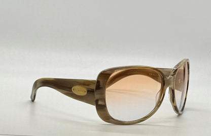 Gucci Gg 2932|S Vintage Sunglasses – Horn Effect With Gold Logo Plaque (60-15-125)