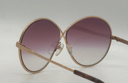 Tom Ford Raina-02 Tf564 28Z Oversized Mirrored Sunglasses-Discontinued, Made In Italy