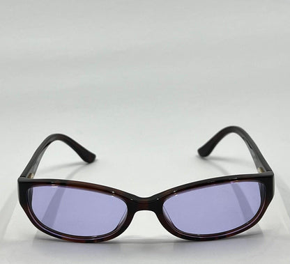 Moschino Mo096-04 Vintage Sunglasses W|New Solid Purple Custom Tinted Lenses-Full Kit-Italy