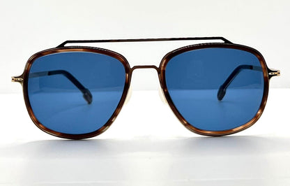 Odette Lunettes “Trenт” C308 W|New, Custom Blue Lenses-55Mm-New|Unworn