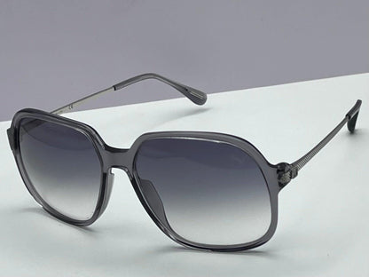 Dunhill Sdh130 09Mb-Transparent Grey Frame-Gradient Grey Lenses-100% Authentic
