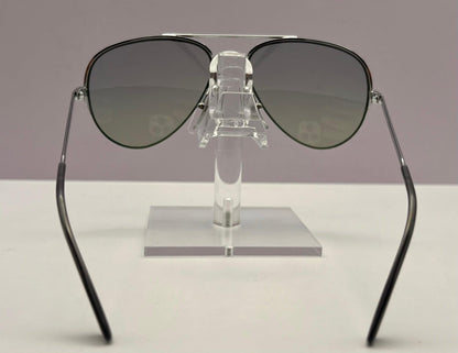 Vintage Half-Rim Metal Frame With Brand New Berko’S Designs Custom Gradient Lenses