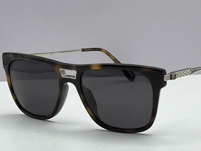 Dunhill Pilot Sunglasses-*3P Sdh135 1Ayp-Double Bridge-Full Rim-Polarized