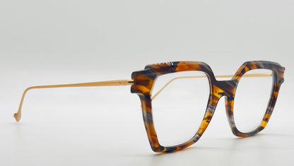 Plm Plein Les Mirettes Eyeglass Frame Mod. Hybride (Hyb) Xvi 425 Brand New With Case