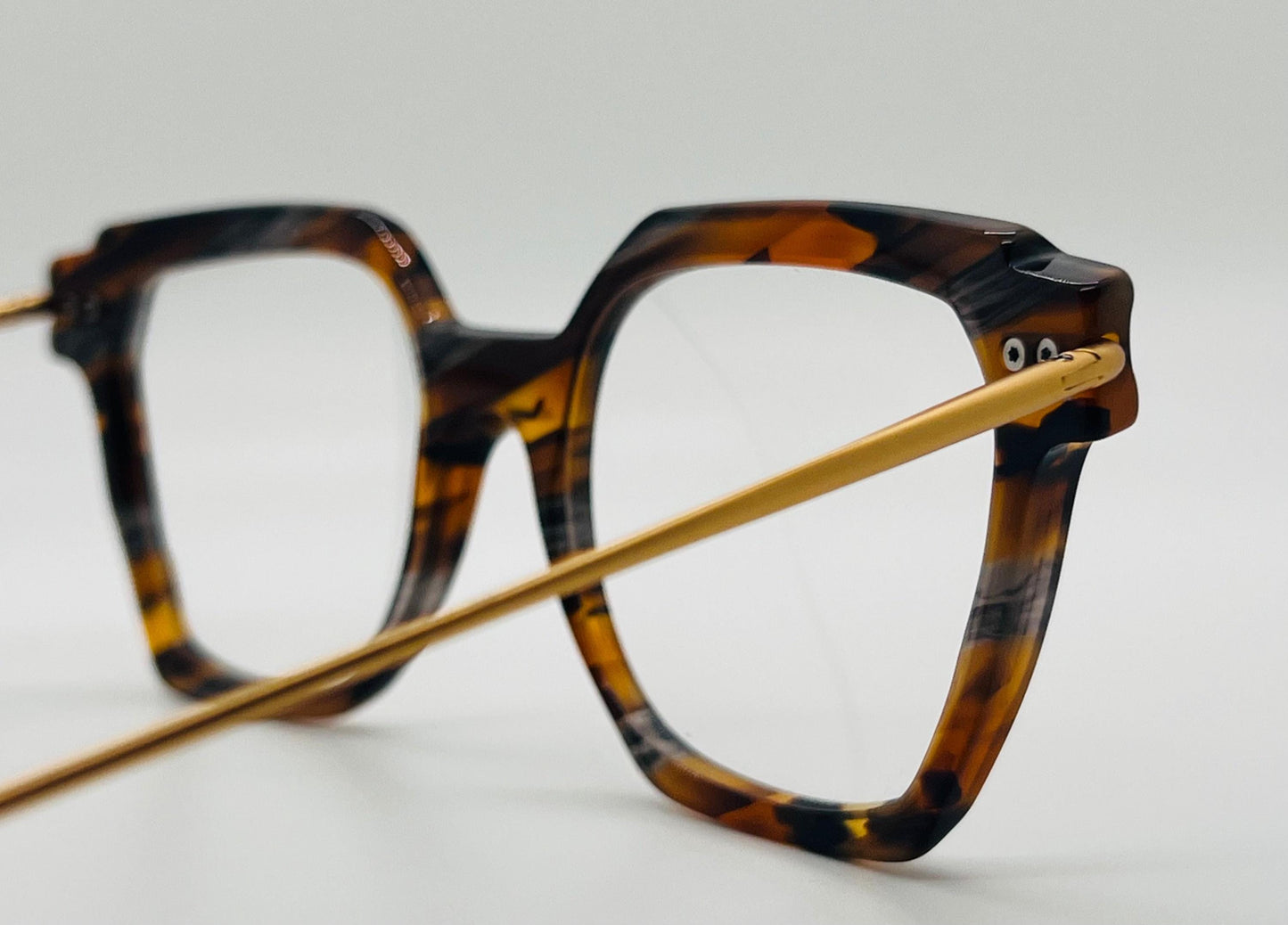 Plm Plein Les Mirettes Eyeglass Frame Mod. Hybride (Hyb) Xvi 425 Brand New With Case