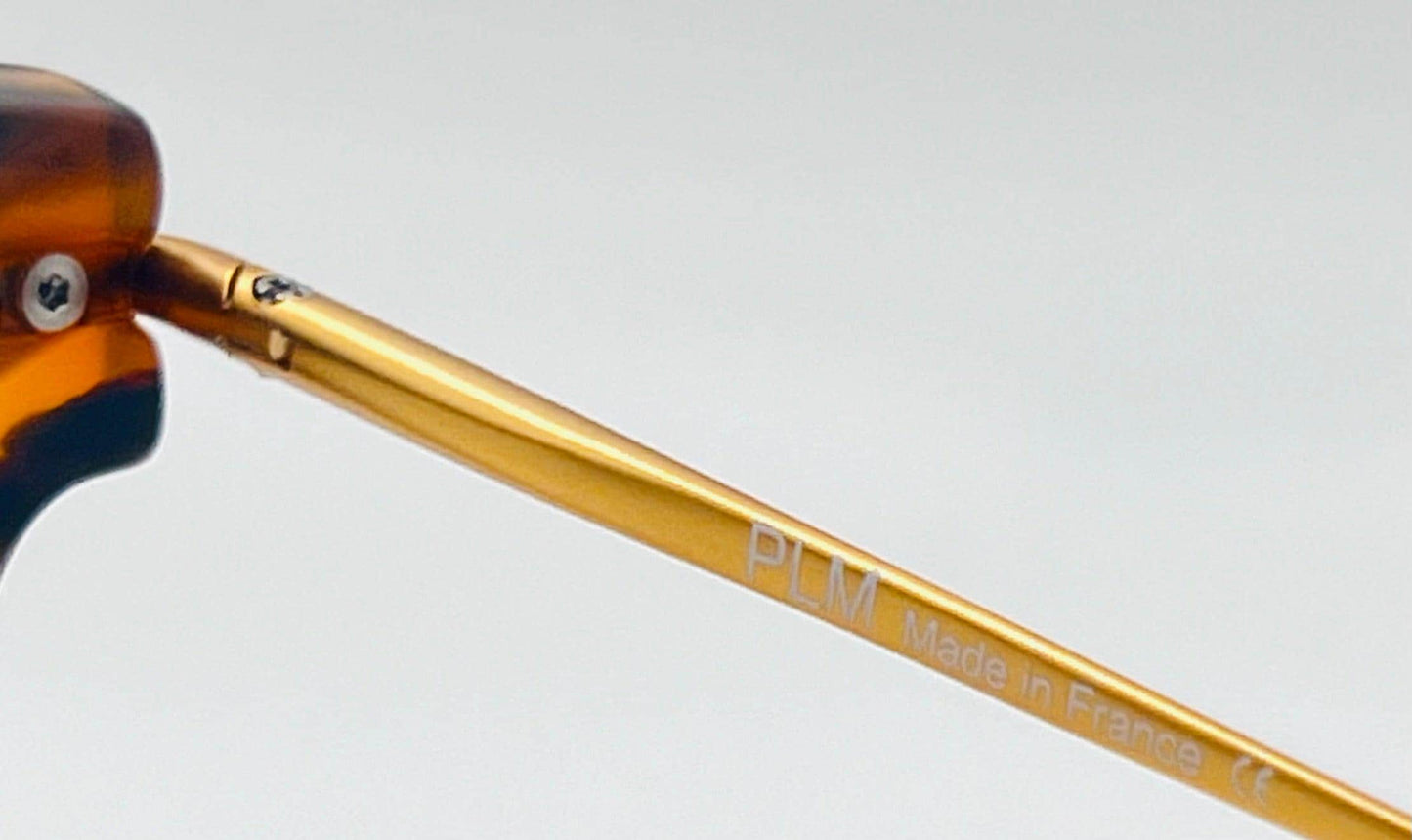 Plm Plein Les Mirettes Eyeglass Frame Mod. Hybride (Hyb) Xvi 425 Brand New With Case