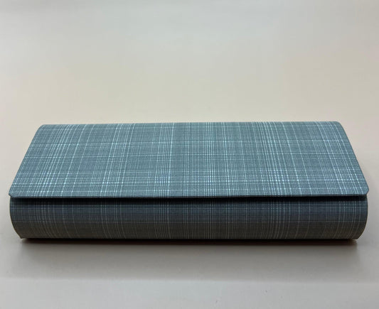 Modern Cream|Taupe|Plaid Magnetic Closing Hard Case