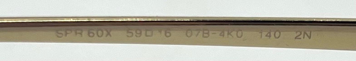 Prada Spr 60X Sunglasses W|New Gradient Tinted Custom Lenses-Italy-59Mm