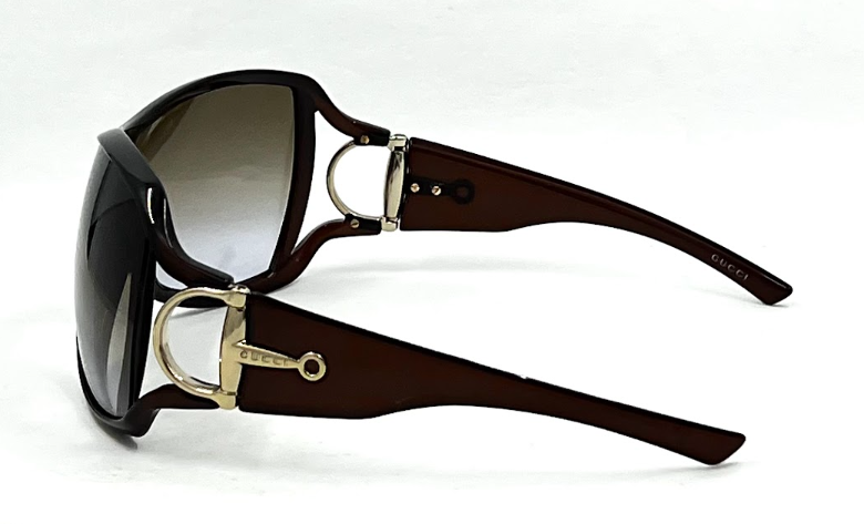 Gucci GG 2918/S Vintage Sunglasses Brown Gradient Made in Italy 105