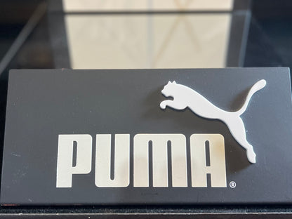 PUMA ONE PIECE LOGO MIRRORED DISPLAY IN METAL PLEXIGLASS & EXPANDED RUBBER