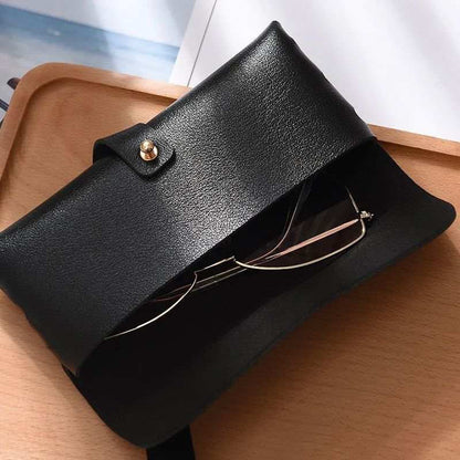 SOFT, SLIM LUXURY EYEWEAR CASE.  IDEAL FOR MEN OR WOMEN