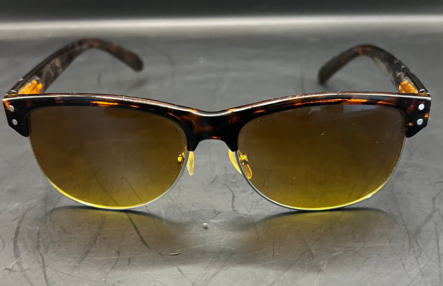 BRAND NEW COPPER LENSE DRIVING GLASSES.  SHARPENS IMAGE,  REDUCES GLARE, UV400