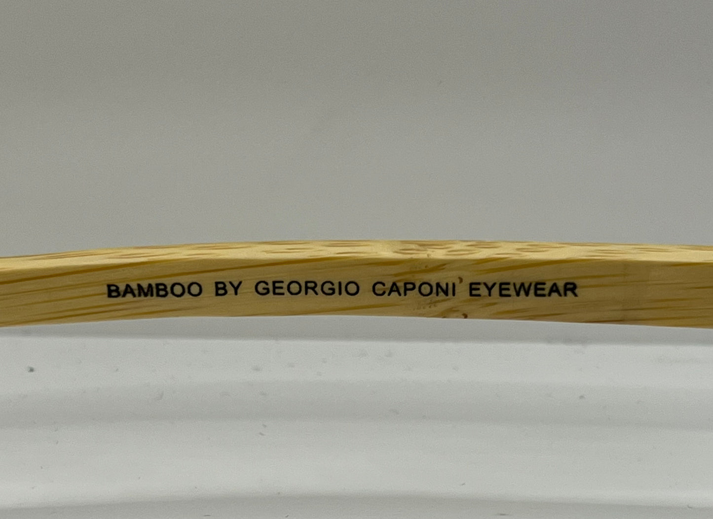 GEORGIO CAPONI GENUINE BAMBOO WOOD UNISEX RIMLESS READERS W/  MAGNIFICATION BRAND NEW