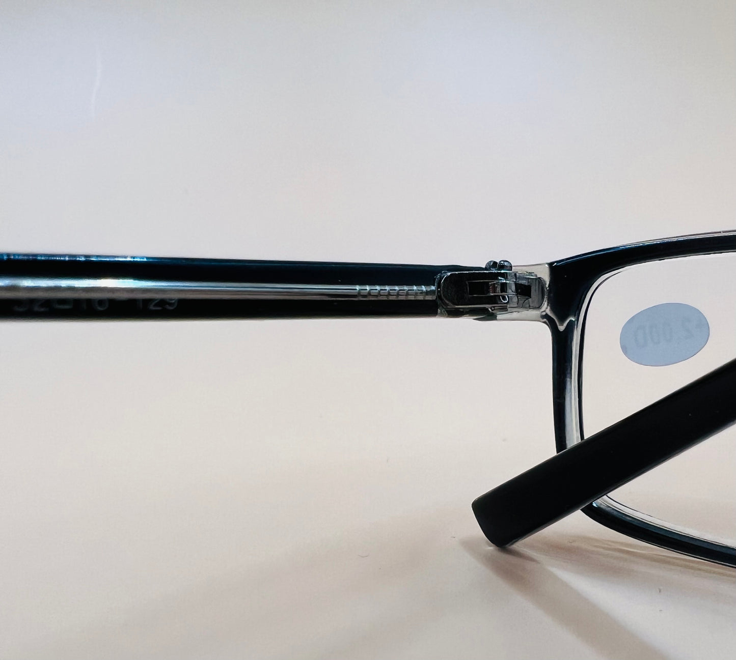 Pablo Zanetti Geometric Narrow Reader Black and Clear Frames.  various magnifications